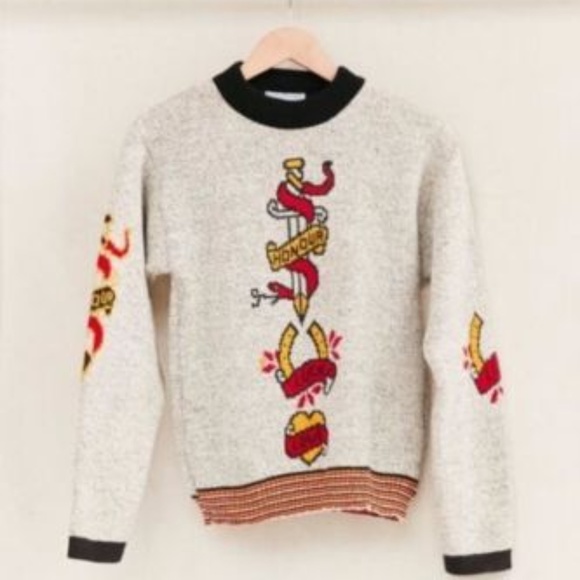 Vintage Marled Icons Sweater - Picture 2 of 3